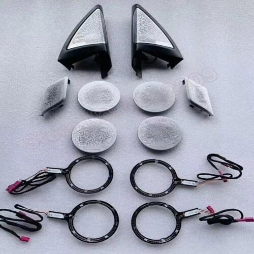 For BMW X3 G01 Car Midrange Treble Speaker Panel Tweeter Ambient Light Lamp Auto LED Horn Cover Decorative Atmosphere Lights