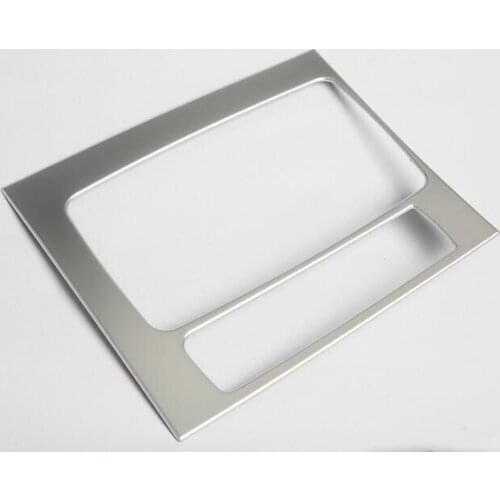 For Mazda ATENZA 2017 1 PC High Quality ABS Chrome Gear Shift Knob Sticker Panel Frame Cover Trim Car Styling Auto Accessories