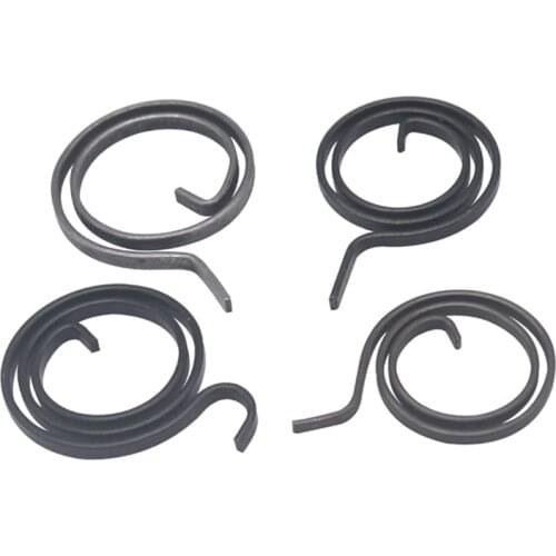 10Pcs Free Shipping Flat Wire Door Knob Handle Lever Latch Internal Coil Repair Spindle Door Lock Torsion Spring
