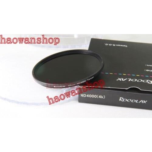 37 39 40 40.5 43 46 49 52 55 58 62 67 72 77 82 95 mm ND4000 ND4K Neutral Density ND Filter 12-Stop for canon nikon pentax camera