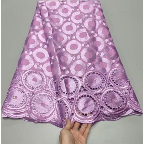 SJ Lace African Cotton Lace Fabric 2021 High Quality Swiss Voile Lace In Switzerland Embroidery Stones Swiss Voile Lace 2-57