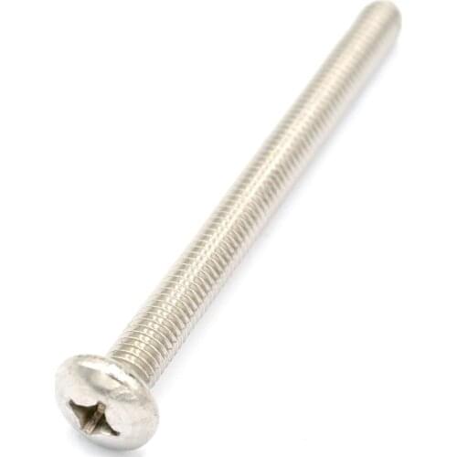Metric M6*70mm Stainless steel Cross Recessed Pan Head Screws Fasteners