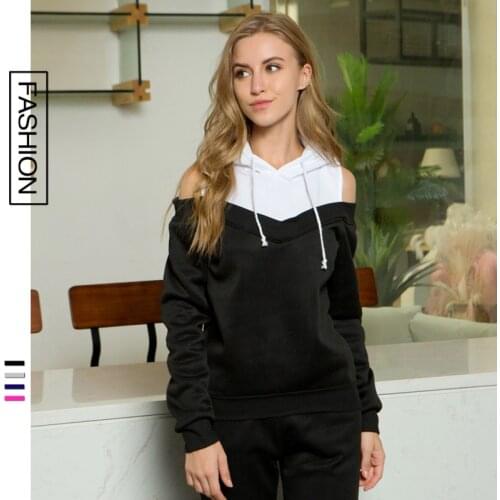 Fashion Hoodie Blank Female Solid Color Suspender Two-piece Splicing Strapless With Hat Popular Street Style Sweater For Women