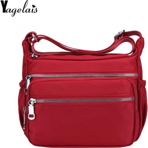 Fashion Women Messenger Bag Waterproof Nylon Shoulder Bags High Quality Oxford Travel Crossbody Bag Female Casual Shopping Tote
