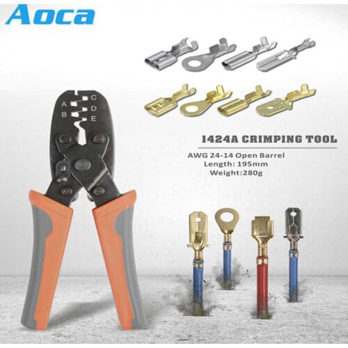 IWS-1424A DR-1 crimping Plier for Molex Style DELPHI AMP TYCO Terminals Crimper Automotive Terminal Crimp Wiring Harness Tool
