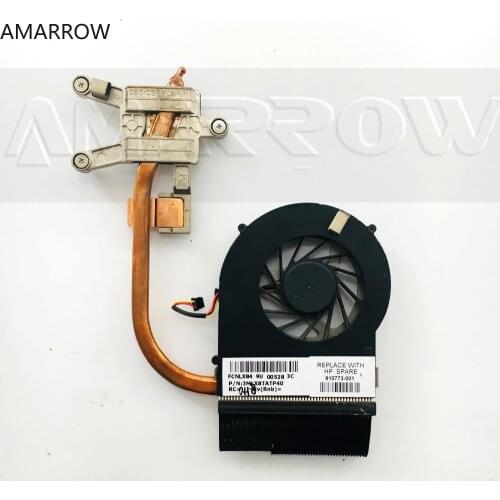 Original for HP pavilion DV6 DV7 DV6-3000 dv7-4000 cooling heatsink and fan 3MLX9TATP70 3MLX9TATP80 3MLX8TATP40