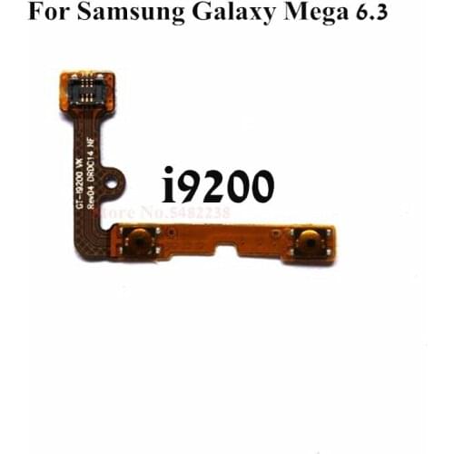 Original For Samsung Galaxy Mega 6.3 i9200 GT-i9200 Volume Audio+- Side Button Key Flex Cable Replacement parts