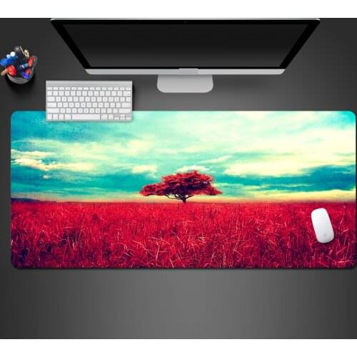 Most Popular Landscape Creative Mousepad PC Computer Game Speed Washable Rubber Pad Family Dedicated Large Mouse Of Mats
