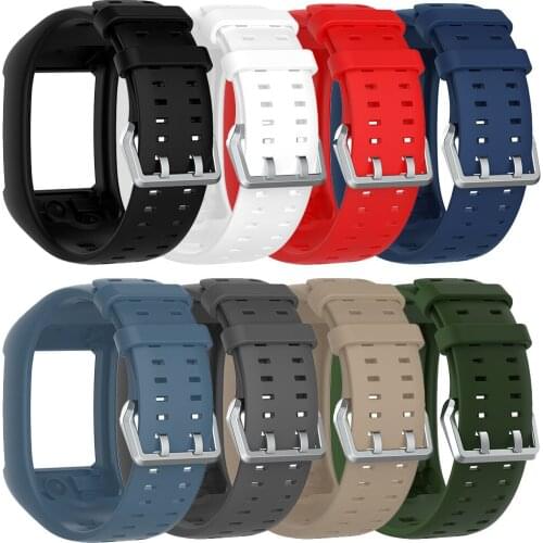 Comfortable Silicone Replacement Watch Band Wrist Strap for Polar M600 Smart Watch Wristband Strap