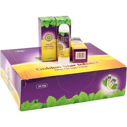 1pc Vietnam Gold Tower Allergic Rhinitis Nasal Psychic Cold Headache Congestion Wake Bar Mint Rhinitis Cream Rhinitis Medicine