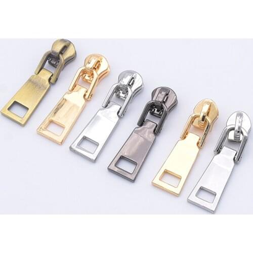 10Pcs High Grade Thicken #5 Nylon Zipper Sliders Zipper Pullers Zipper Head Repair Kit Zipper For Backpack Coat