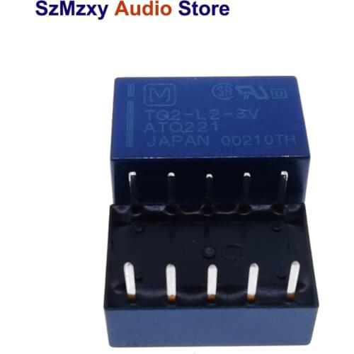 50PCS TQ2-L2-3V TQ2-L2-5V TQ2-L2-12V Original 3V 5V 12V DIP10