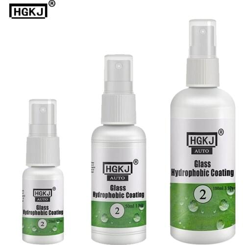 Water Repellent Spay HGKJ 2 Oleophobic Coating For Cars Glasses Automobiles Anti Fog Rearview Mirror Windshield Windows