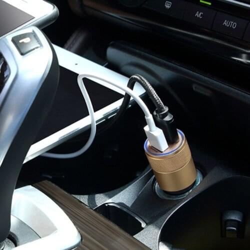 USB car charger fast charge 2.1A 1A charger for BMW 1 2 3 4 5 6 7 Series X1 X3 X4 X5 X6 325 328 F30 F35 F10 F18 GT E36
