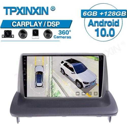 Wireless Carplay For VOLVO C30 S40 C70 2006+ 360 HD Auto Surround View Camera Car Multimedia Player Stereo Radio GPS Navigation