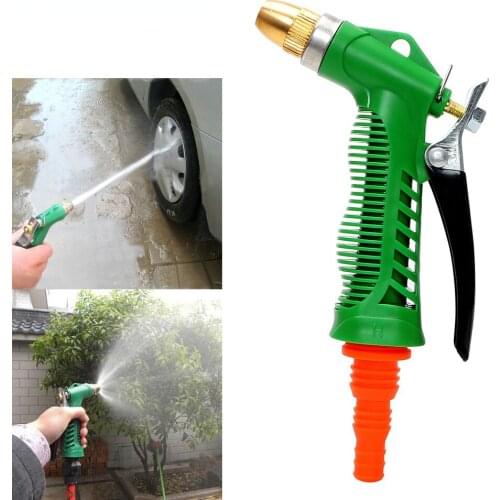 Household Garden Car Wash Water Gun Adjustable Pressure Water Gun Copper Washer Gun Nozzle Durable Garden Tools Car Styling