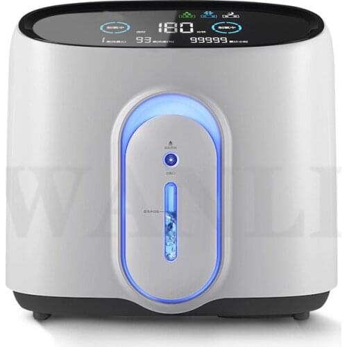 DD-Q1W 1-8L Portable Oxygen Generator 93% High Concentration Adjustable Oxygen Machine Air Purifier Oxygen Inhaler 110V / 220V