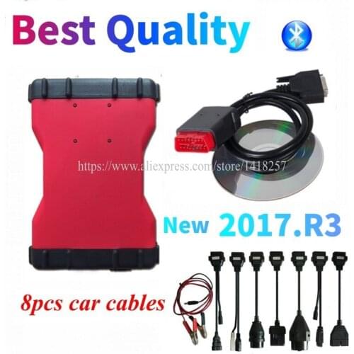 2020 New Arrivals red colour vd ds150e cdp Bluetooth 2017.R1 2016R0 keygen for delphis diagnostic repair tool 3in1 obd2 Scanner