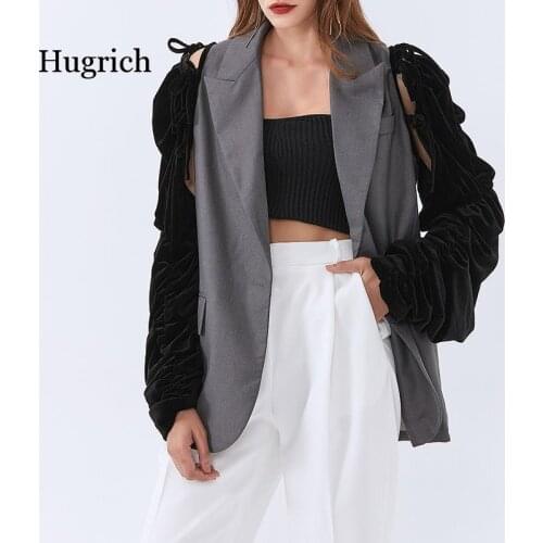 Женские пиджаки Hugrich China At AliExpress