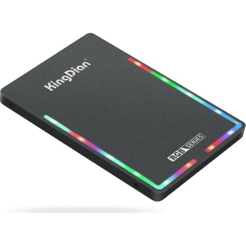 KingDian SSD RGB LED Shinning SATA3 120gb 240gb 480gb 1tb Drive Disk Disc Solid State Gaming Series