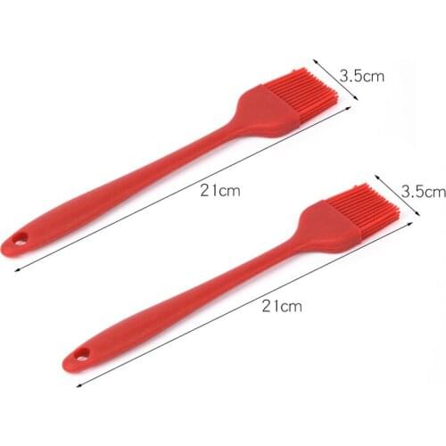 Pastry Brushes BBQ Cake Oil Brush For Barbecue Grill -Heat Resistant Silicone Basting Brushes For Cooking Kitchen Tools