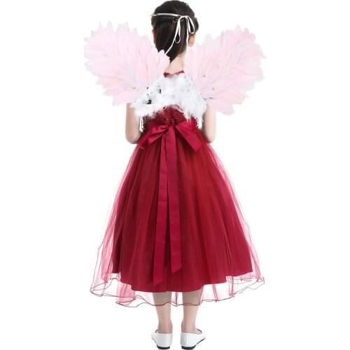 Natural Feather Lace Wing Costume Kids Adult Masquerade Party Cosplay Angel Clothes Fashion Decor Wing Prop for Dance Stage Show