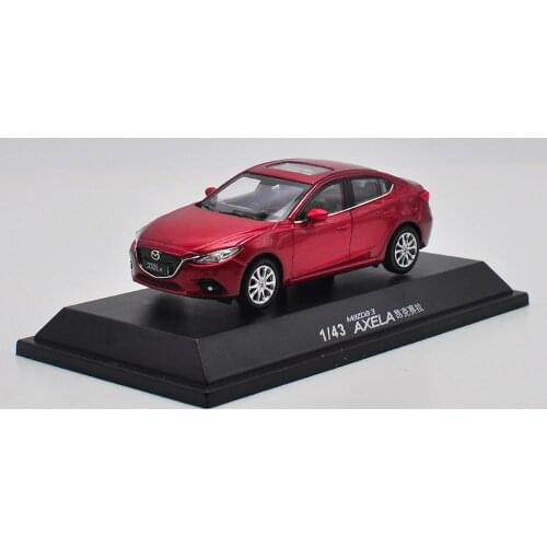 1/43 Scale MAZDA 3 AXELA Red Diecast Car Model Toy Collection Gift NEW NIB