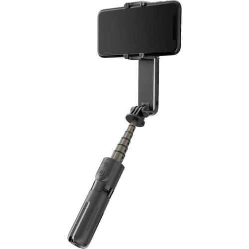 Mini Selfie Stick Portable Foldable Handheld Bluetooth-compatible Wireless Remote Selfie Stick with Fill Light
