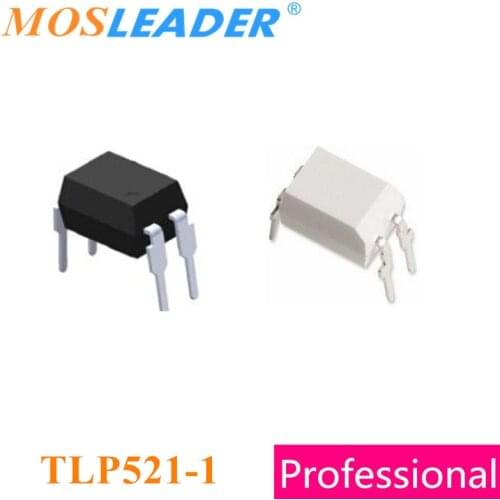 Mosleader TLP521-1 DIP4 500PCS TLP521 Black White High quality Made in China