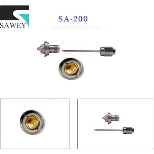 Sawey Nozzle Needle air cap parts set for SA-200 mini spray gun,Japan kits paint tool Free shipping