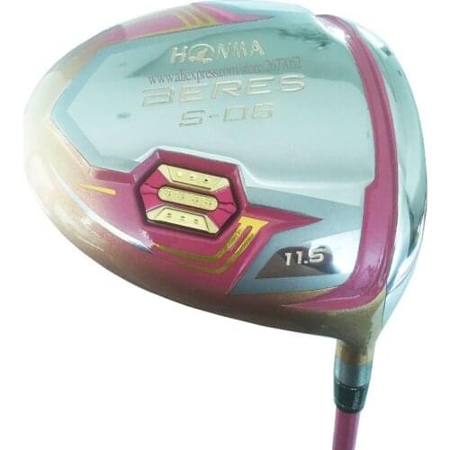 New driver Golf Clubs HONMA S-06 4Star Golf driver 11.5 loft Graphite shaft L Flex Golf shaft and driver headcover Free shipping