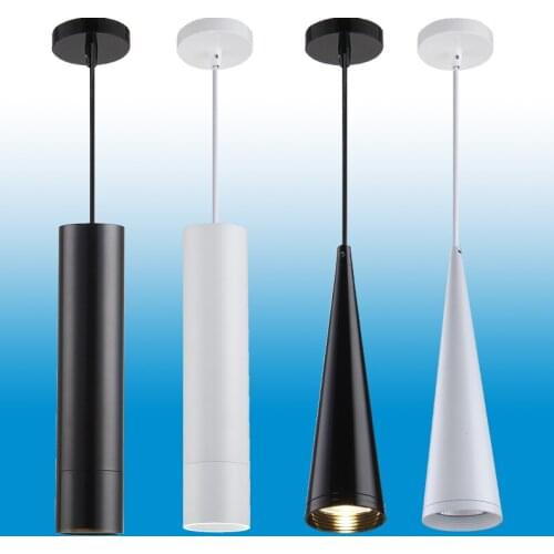 Nordic simple LED bar restaurant Cafe energy conservation Geometric creativity hanging spotlight