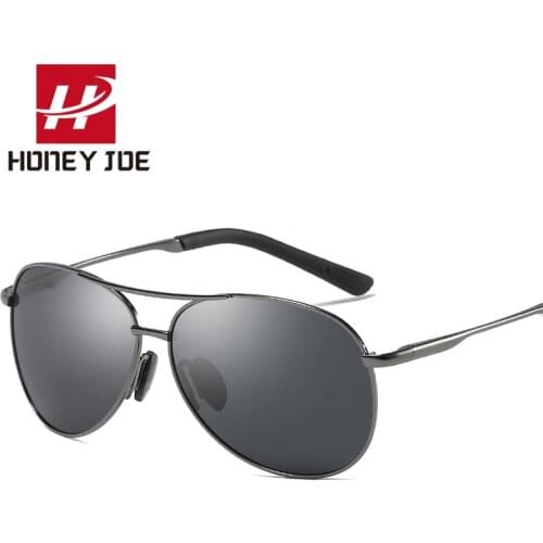 Vintage Polarized Men Women Sunglasses Classic Pilot Aviation Driving Fishing Sun Glasses Metal Frame Mirror Lens UV400