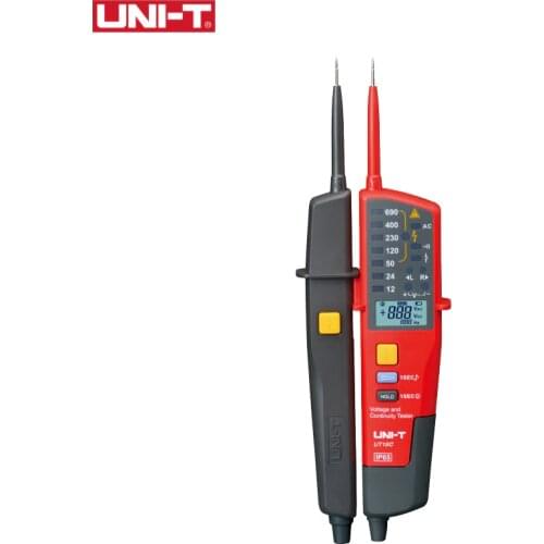 UNI-T UT18C 0~690V AC DC Voltage Testers LCD Display Auto Range IP65 Waterproof Meter No Power Test Function