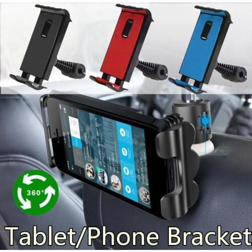 Liser Universal Three Hundred And Sixty Degrees Rotation Adjustable Universal Tablet For 4-11 Inch Tablet Car Bracket
