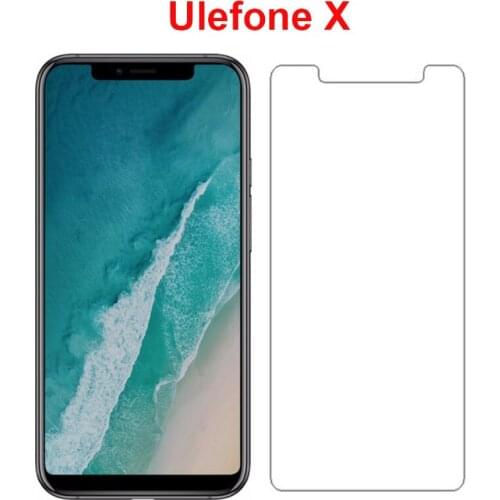 0.26mm Explosion-proof Front LCD Tempered Glass Film for Ulefone X 5.85 inch Screen Protector for Ulefone X pelicula de vidro