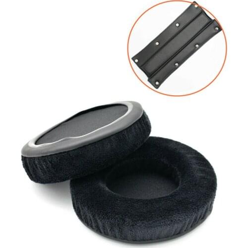 Replacement Earpads Headband Ear Pads Pillow Cushion Bumper Earmuff Repair Parts for Beyerdynamic DT770 DT880 DT990 Headphones