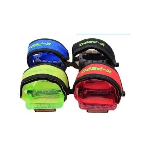 1pair New Cycling Bike Anti-slip Bicycle Pedals Toe Clips Straps Fixed