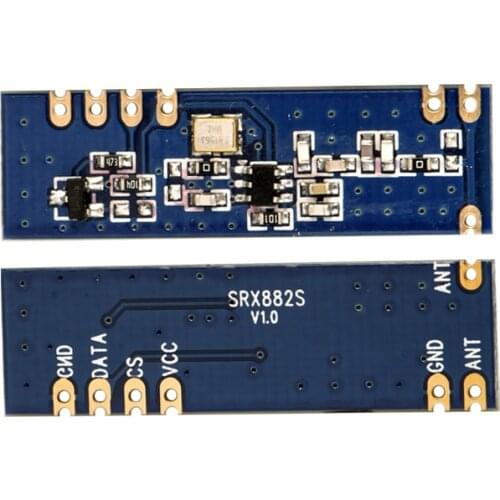 10pcs Arduino Uno Wireless RF Module SRX882-433 Receiver RX Module ASK Modulation 433MHz 315mhz Receiver Module