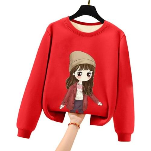 2021 Autumn Winter T Shirt for Girls Fashion 2T 10T 12T Cartoon Children Shirts Boys Girls Warm Long Sleeve Girls Tops Clothes