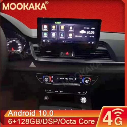 8+128GB Android 10.0 For Audi Q5L 2019 Car GPS Navigation Streaming Media Multimedia Player Head Unit Auto Radio
