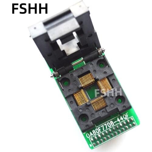 OAT-44QF-1010 Adapter QFP44 to DIP40 test socket OA80F7708-44QF Programmer adapter