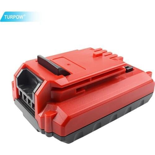 Turpow 20V 5000MAh Rechargeable Battery Replacement Power Tool Battery For Porter Cable PCC685L PCC 680L PCC680L PCC682L PCCK602
