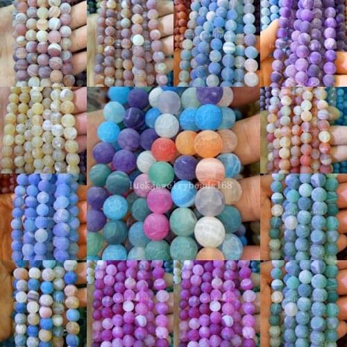 Free shipping Fashion Jewelry 10mm Beautiful Frost Multicolor Dragon Veins Carnelian Ball Loose Beads WFH553