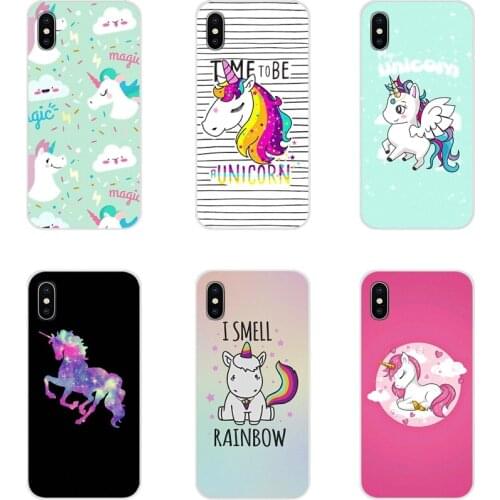 Unicorn On Rainbow Jetpack For Motorola Moto X4 E4 E5 G5 G5S G6 Z Z2 Z3 G G2 G3 C Play Plus Accessories Phone Cases Covers