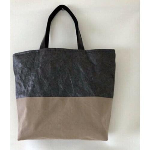 Ma-yu: Tyvek2 tone BIG tote bag