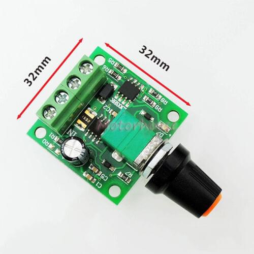 DC 3V 5V 6V 12V 2A Micro PWM DC Motor/ Pump Speed Controller Low Voltage Regulator Switch 0-100% Adjust ON/OFF