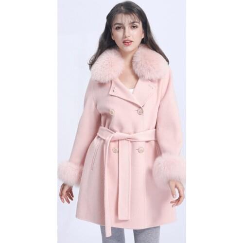 Miss Janefur Women's Fitted Coats