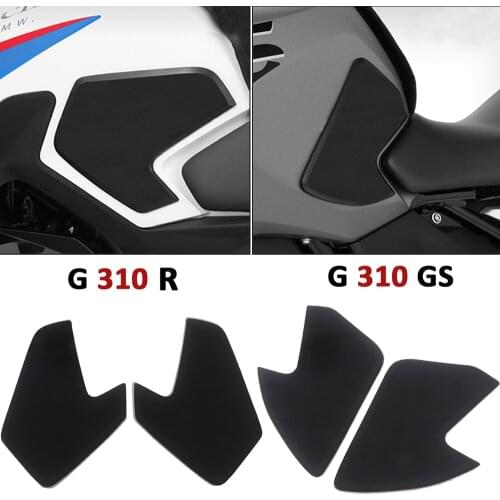 Motorcycle Non-slip Side Fuel Tank Stickers Waterproof Pad Rubber Sticker For BMW G310GS G310R G 310 R GS