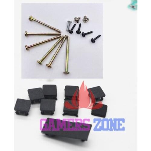 20sets Screws Replacement Sony PS3 Slim 2000 3000 For Playstation 3 Screw Rubber Feet Kit